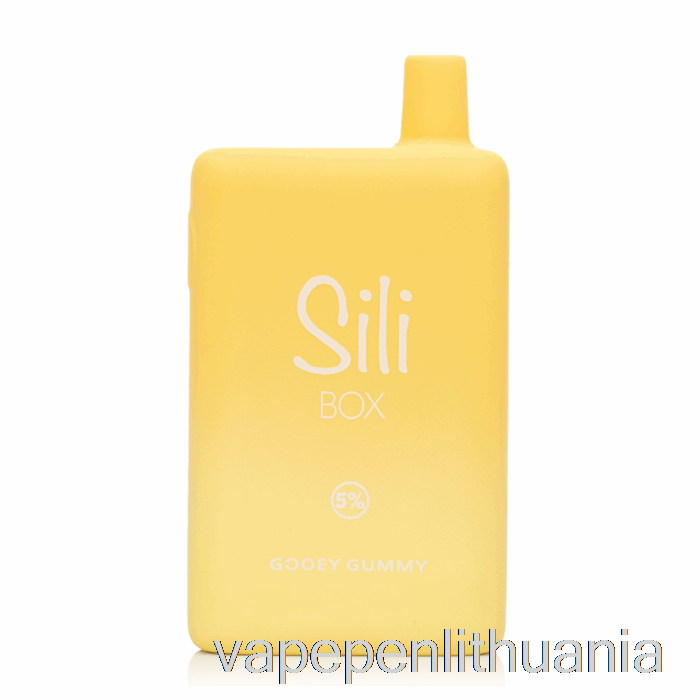 Sili Box 6000 Vienkartinis Lipnus Guminis Vape Skystis